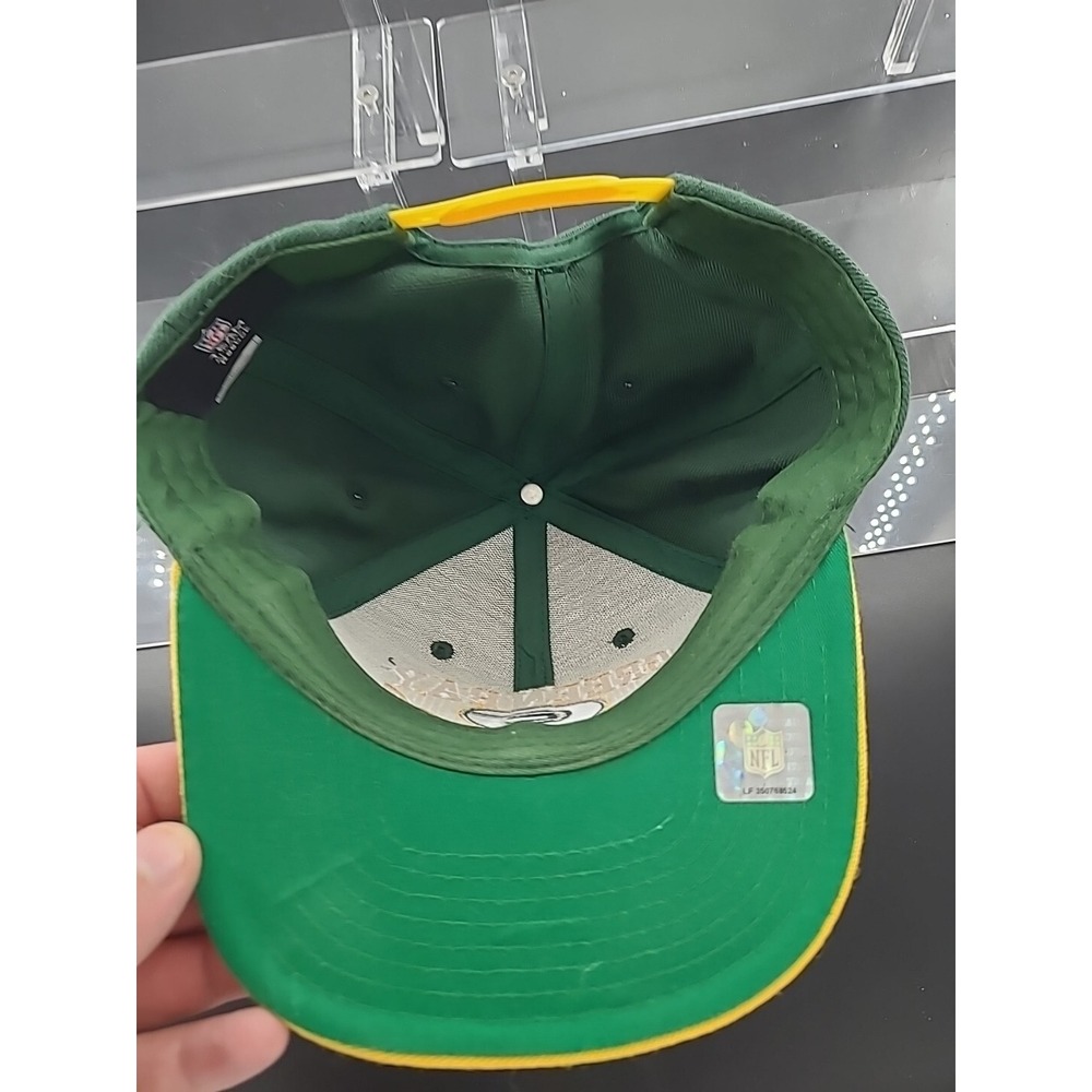 GREEN BAY PACKERS REEBOK 90S SNAPBACK HAT CAP VINTAGE Nfl One Size Fits All Rare - Picture 7 of 10